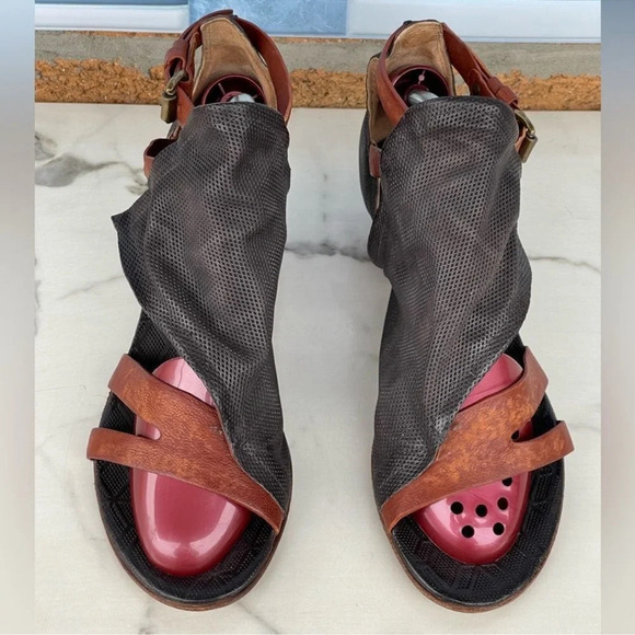 A.S.98 sandals size 39/8.5 - Picture 2 of 12